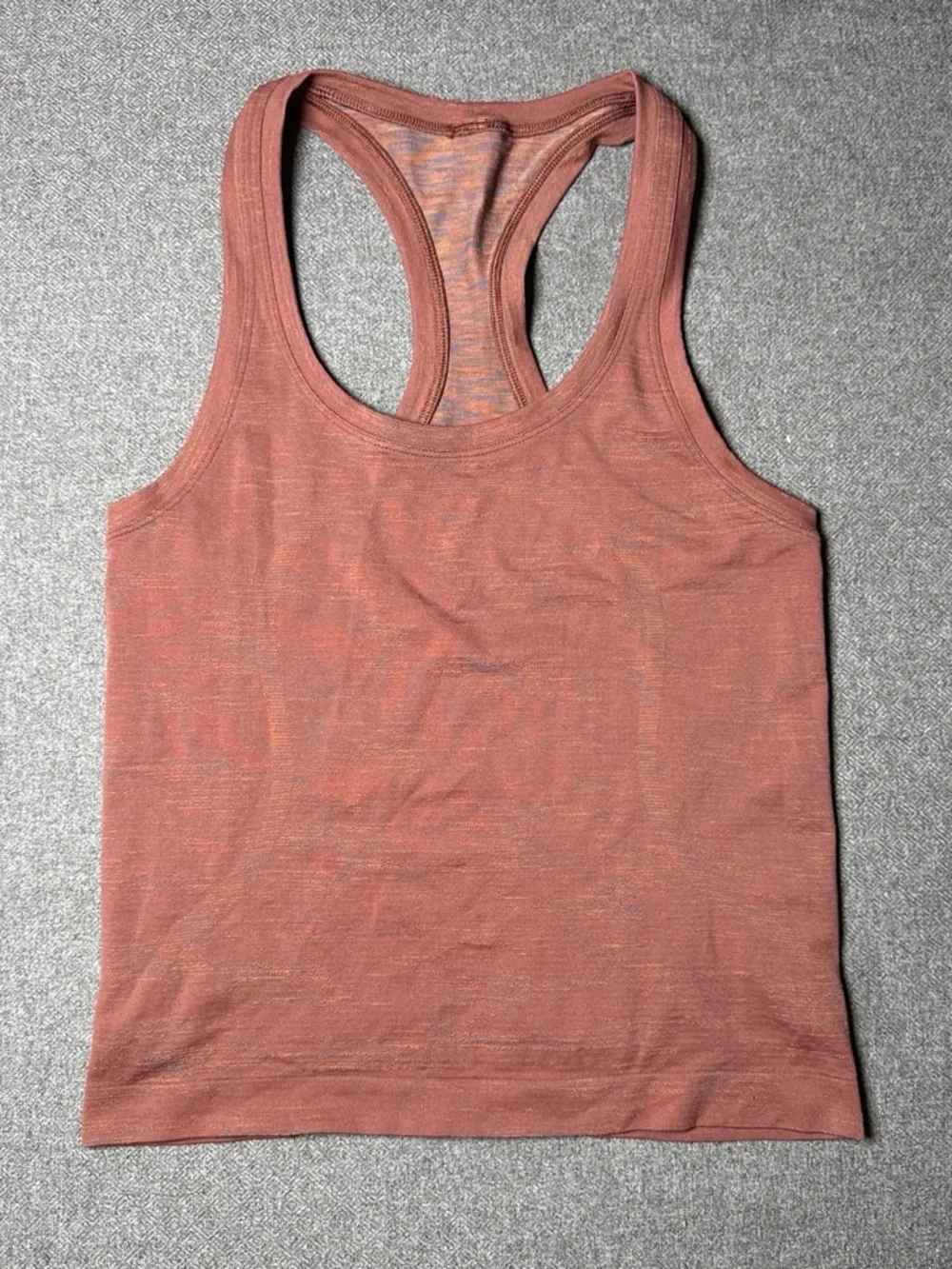 lululemon athletica Rust Racerback Performance Tank size 6